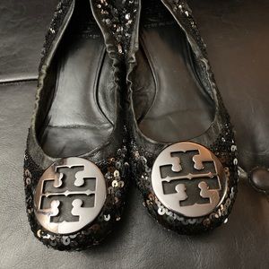 Tory Burch Sequence ballet shoes